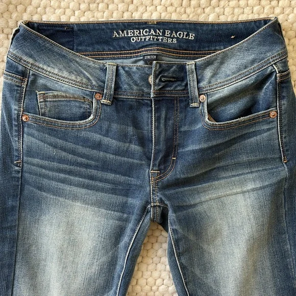 NWT American Eagle Kickboot Stretch Jeans 4 Short - Picture 2 of 6